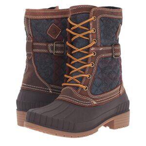 Kamik Sienna Plaid Waterproof Boots